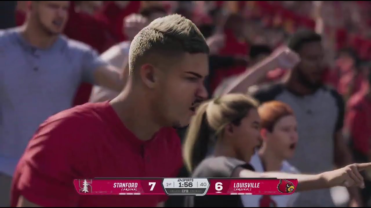 College Football #2 Christian Roz Team Louisville Vs #6 Eli Klein Team Stanford 