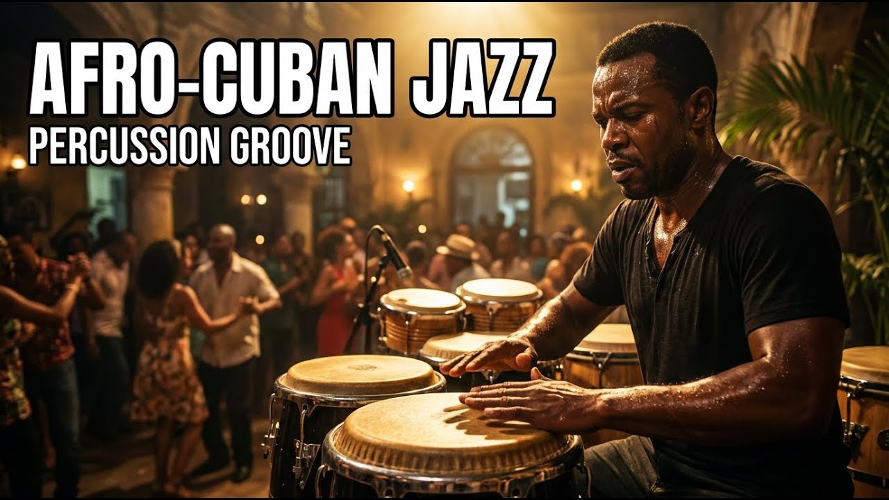 Havana Smooth Jazz 🌃 Afro-Cuban Night Session (NO ADS)