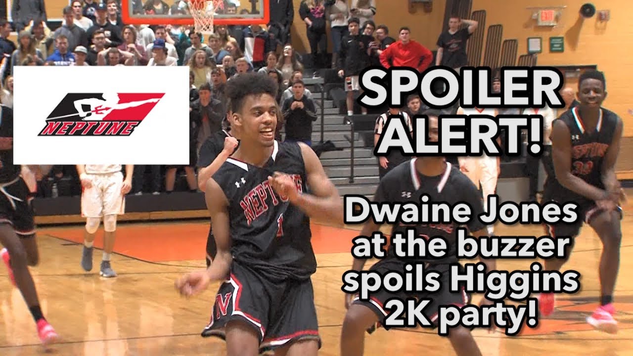 Neptune 66 Middletown North 63 | Dwaine Jones buzzer beater | Rob Higgins 2K points