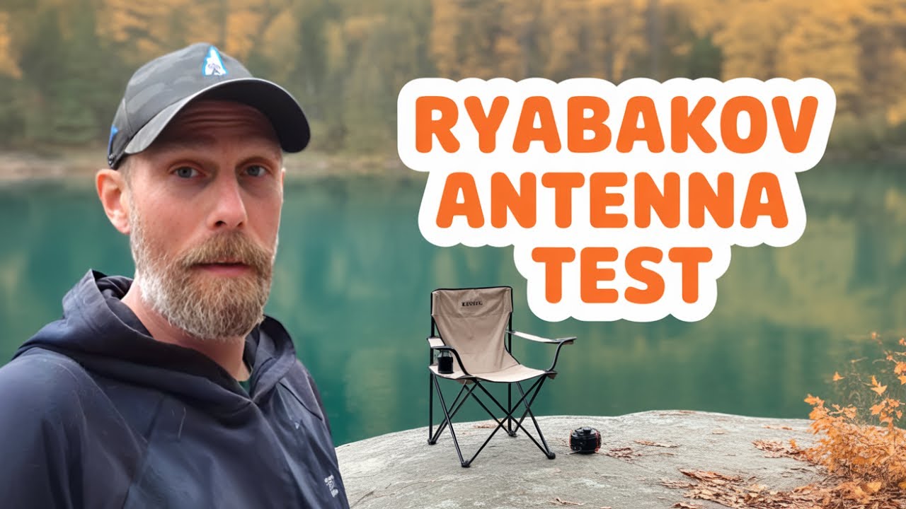 Rybakov Antenna Test with POTA Legend AC1RH!