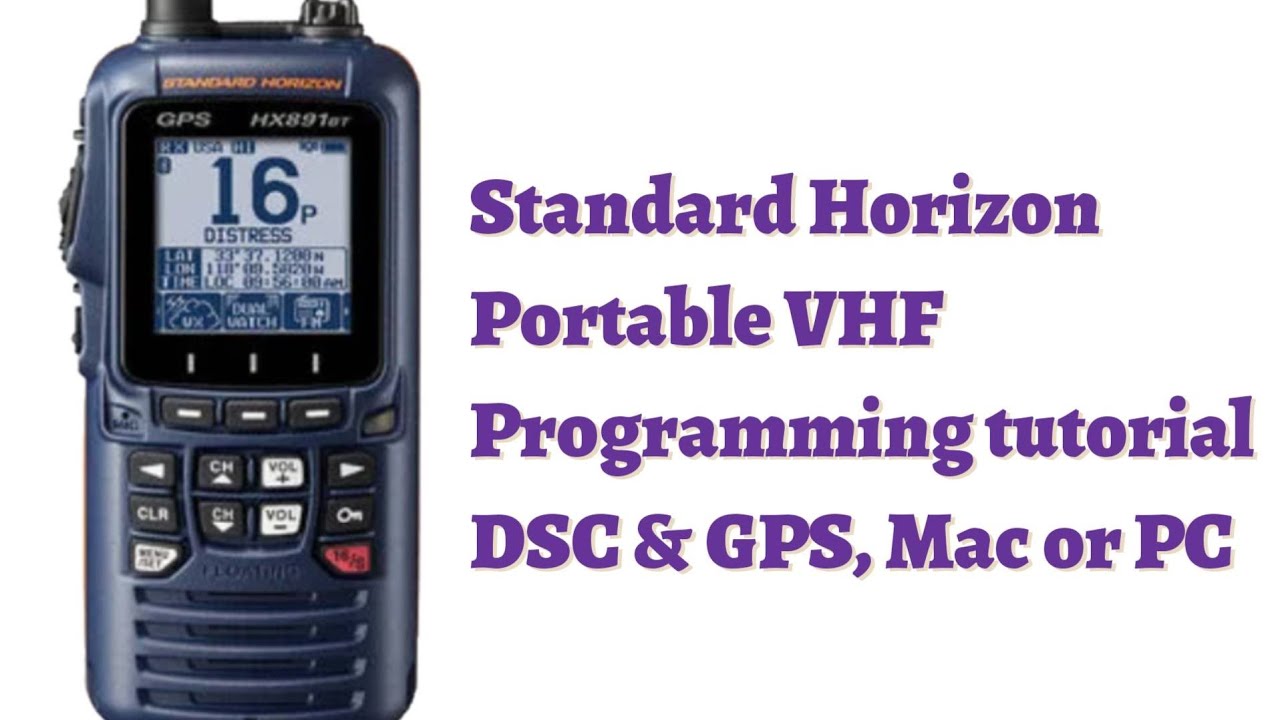 HX890 programming DSC, waypoints & routes from a computer