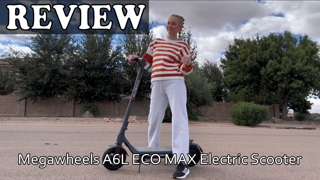 Megawheels A6L ECO MAX Electric Scooter REVIEW