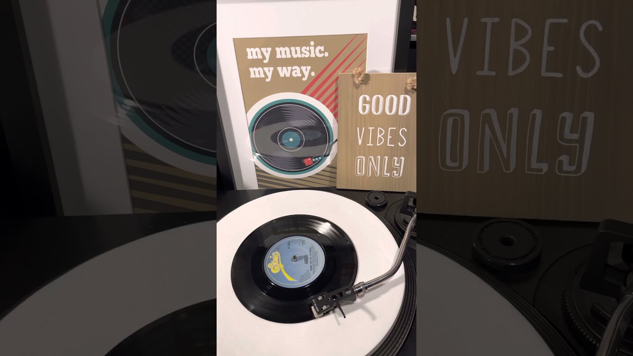ABBA - Thank You For The Music ( Vinyl 45 ) From 1977 .