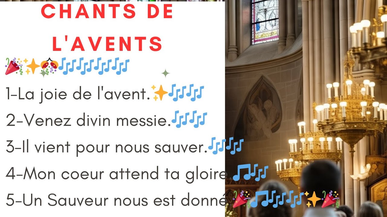 Les plus beaux chants de l'avent✨🎶🙏 ensemble accueillons le sauveur🎉🥳🥳🙏@DEMS-Design-Studio  