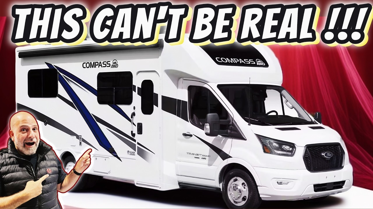 Is This 2025 Compass AWD the Coolest Camper Ever?  Mega Bathroom