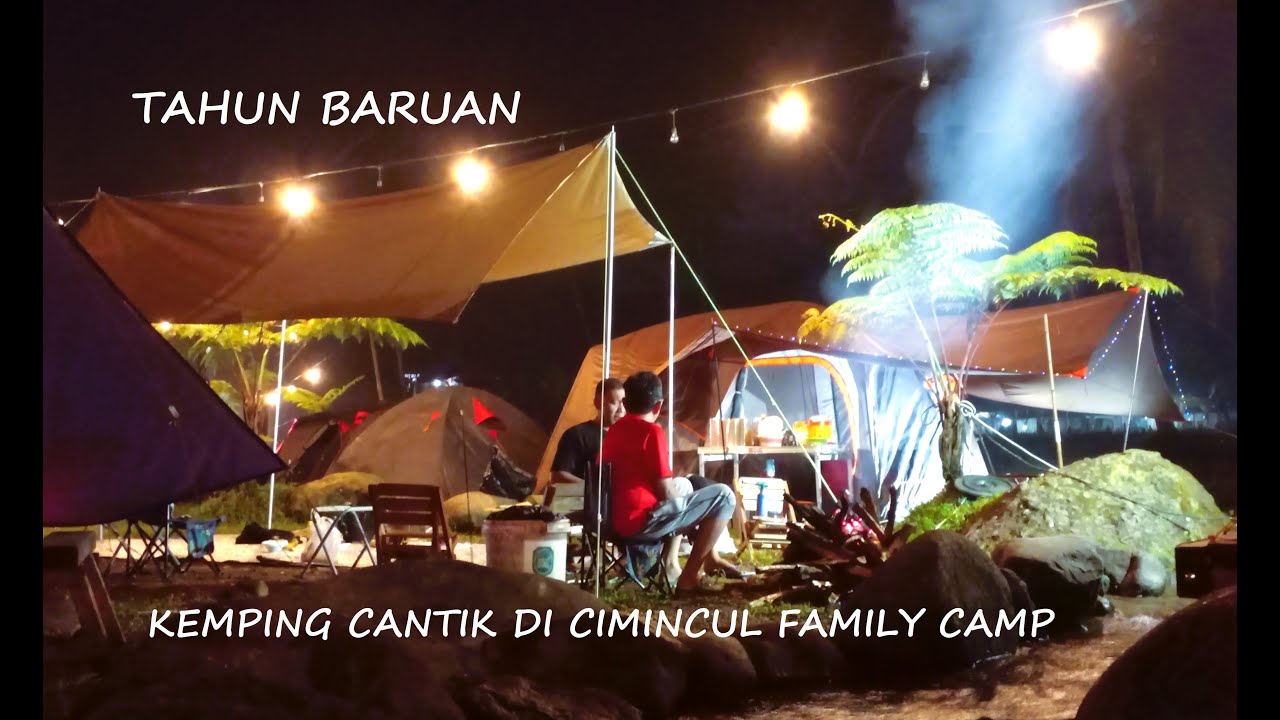 Camping Pinggir Sungai di Cimincul Family Camp Subang II Camping Keluarga II Tahun Baru