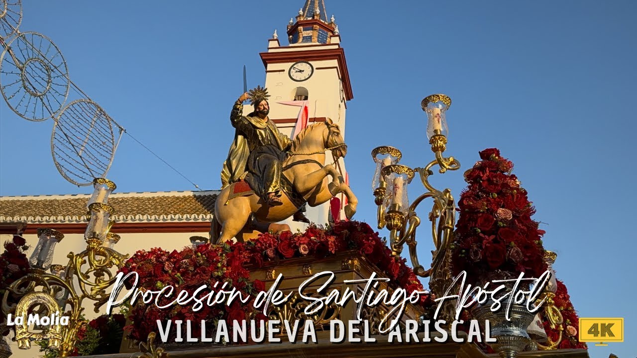 [4K] Santiago Apóstol con la AM Valme | Corpus Christi Villanueva del Ariscal (Sevilla)