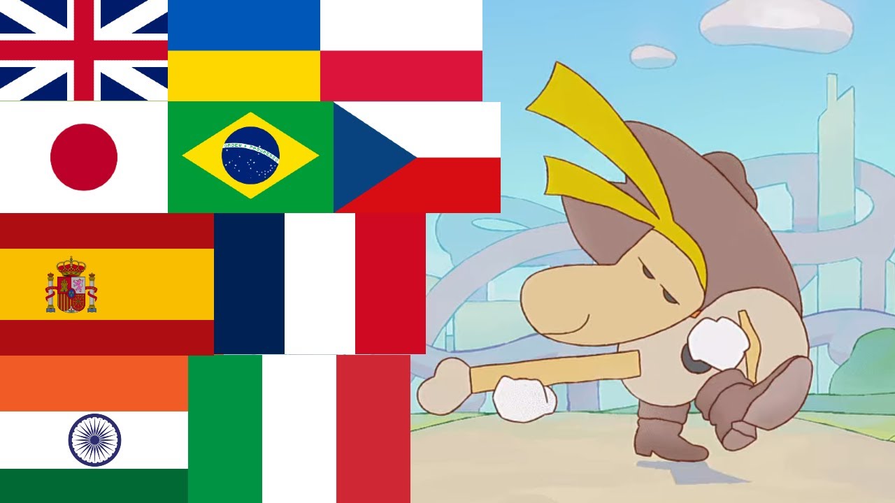 Captain Laserhawk - The Hybrids Song/The Rayman Show (ft. Rayman) in different languages