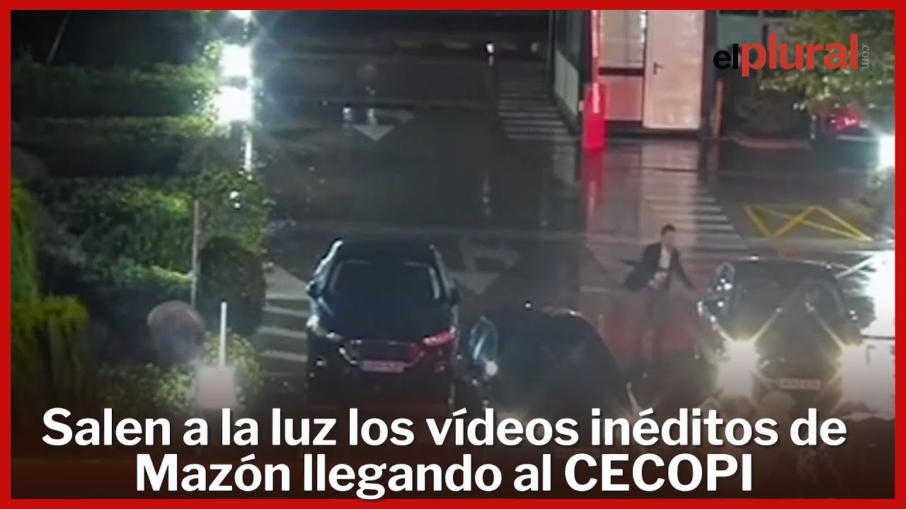 Salen a la luz los v&iacute;deos in&eacute;ditos de Maz&oacute;n llegando al CECOPI