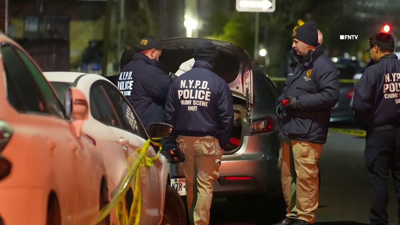 CSU on Scene, Man Fatally Shot On 55th Avenue - Queens