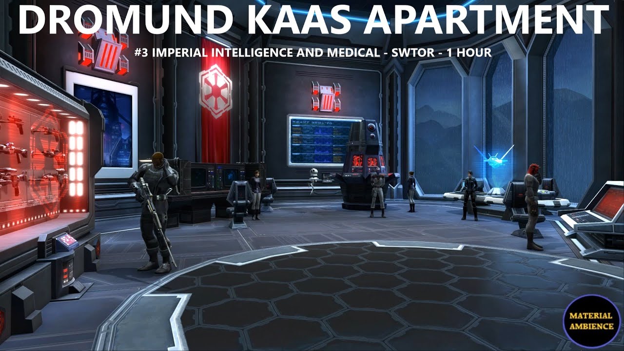 Star Wars Ambience - Dromund Kaas Apartment #3 Intelligence and Medical (1 Hour) (SWTOR)