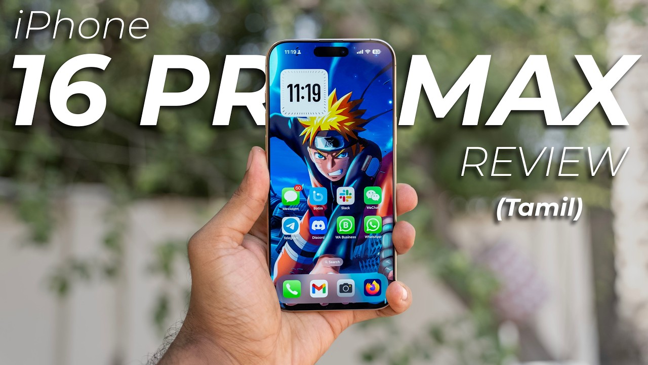 iPhone 16 Pro Max Review (Tamil | தமிழ்)