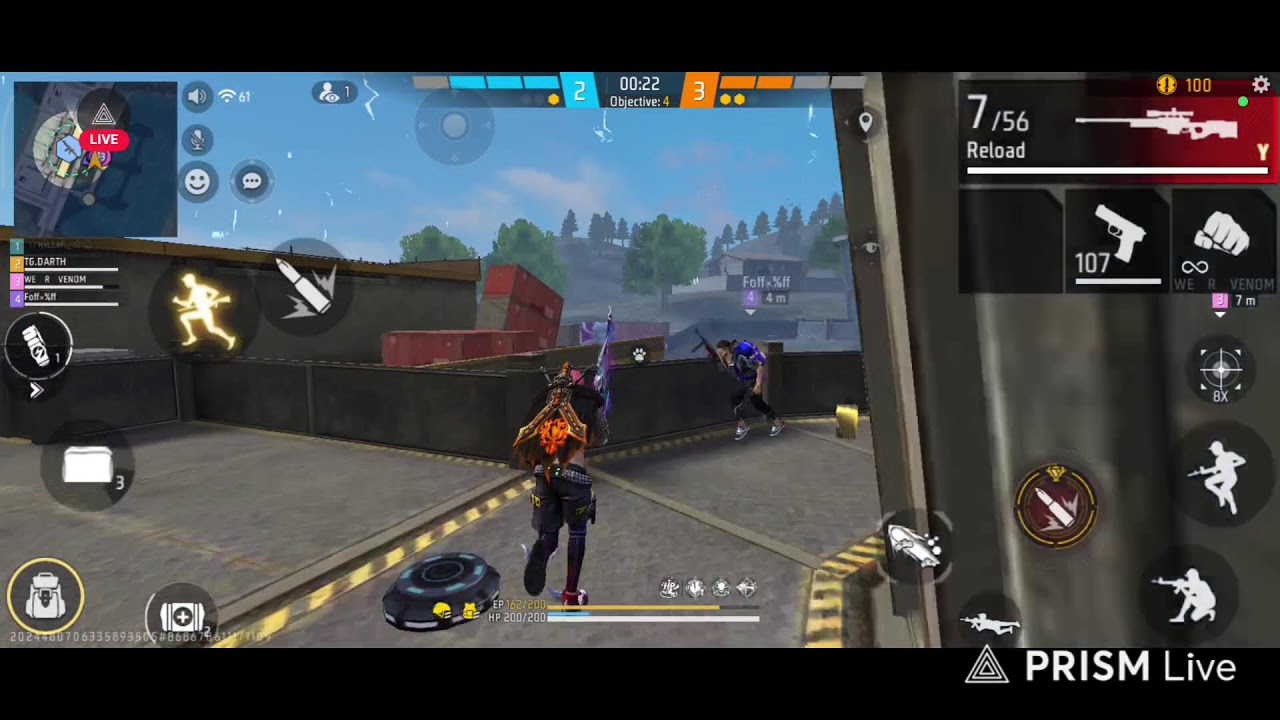 live Free fire