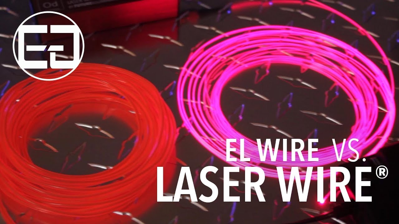 Ellumiglow.com - EL Wire vs. Laser Wire&reg;