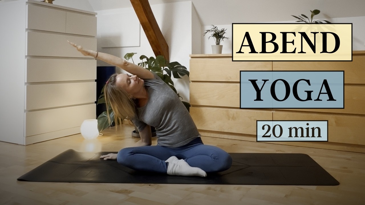 Yoga up your day – 20 Min Abendyoga zum Abschalten, Entspannen & Regenerieren 🌙
