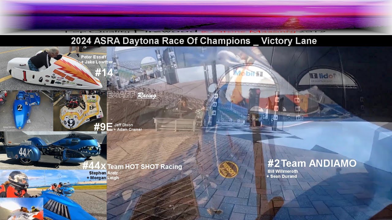 Victory Lane _ Daytona International Speedway _ 2024 ASRA Daytona Race Of Champions _ ESSAFF Racing