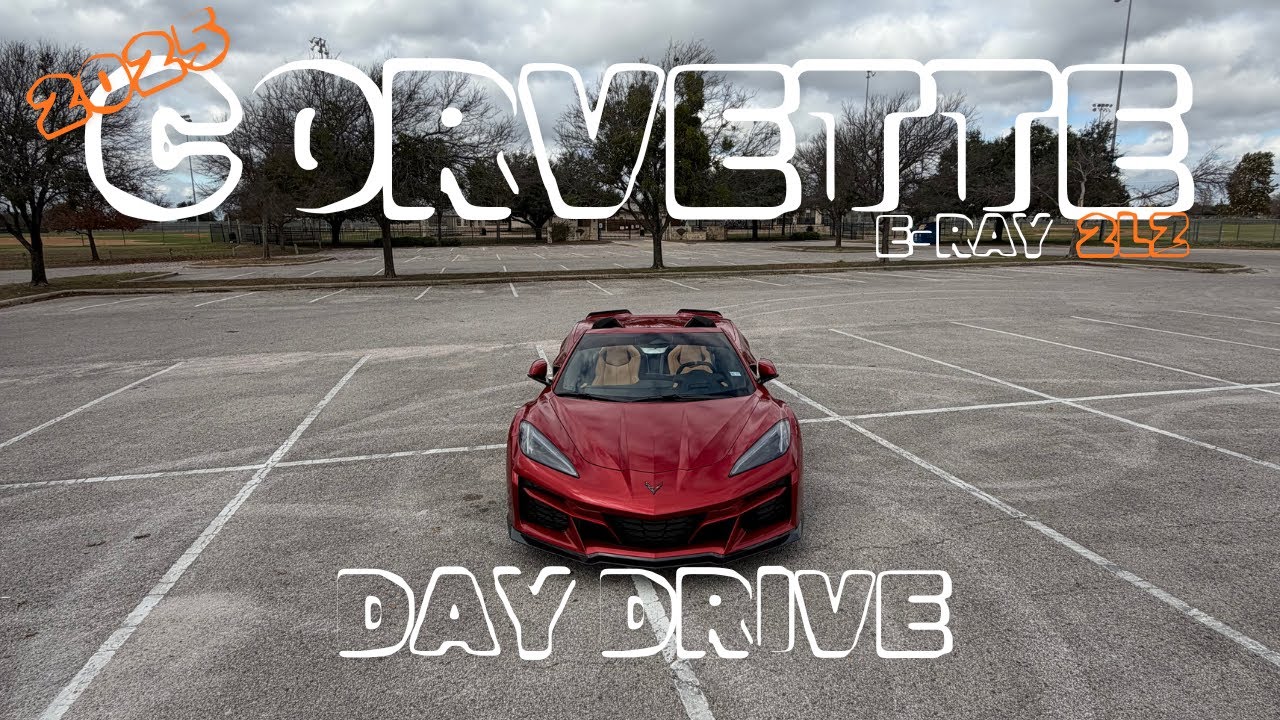 Сегодня ОТЛИЧНЫЙ день, чтобы прокатиться на кабриолете C8 Corvette E-Ray!