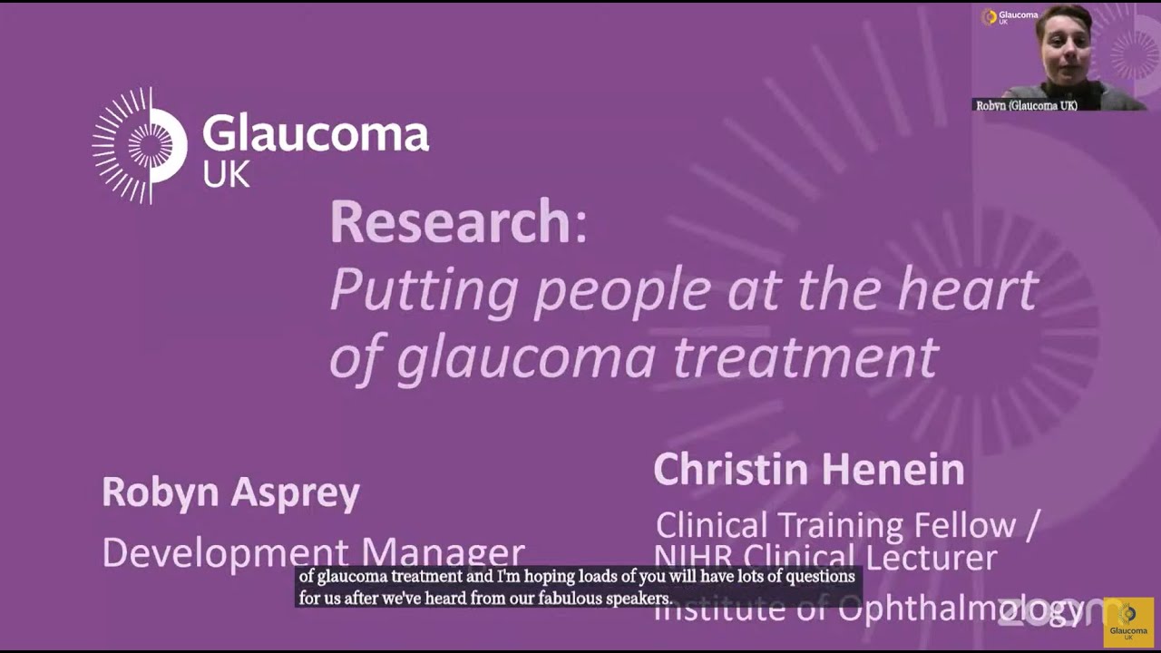 Digital glaucoma support: Putting people at the heart of glaucoma treatment