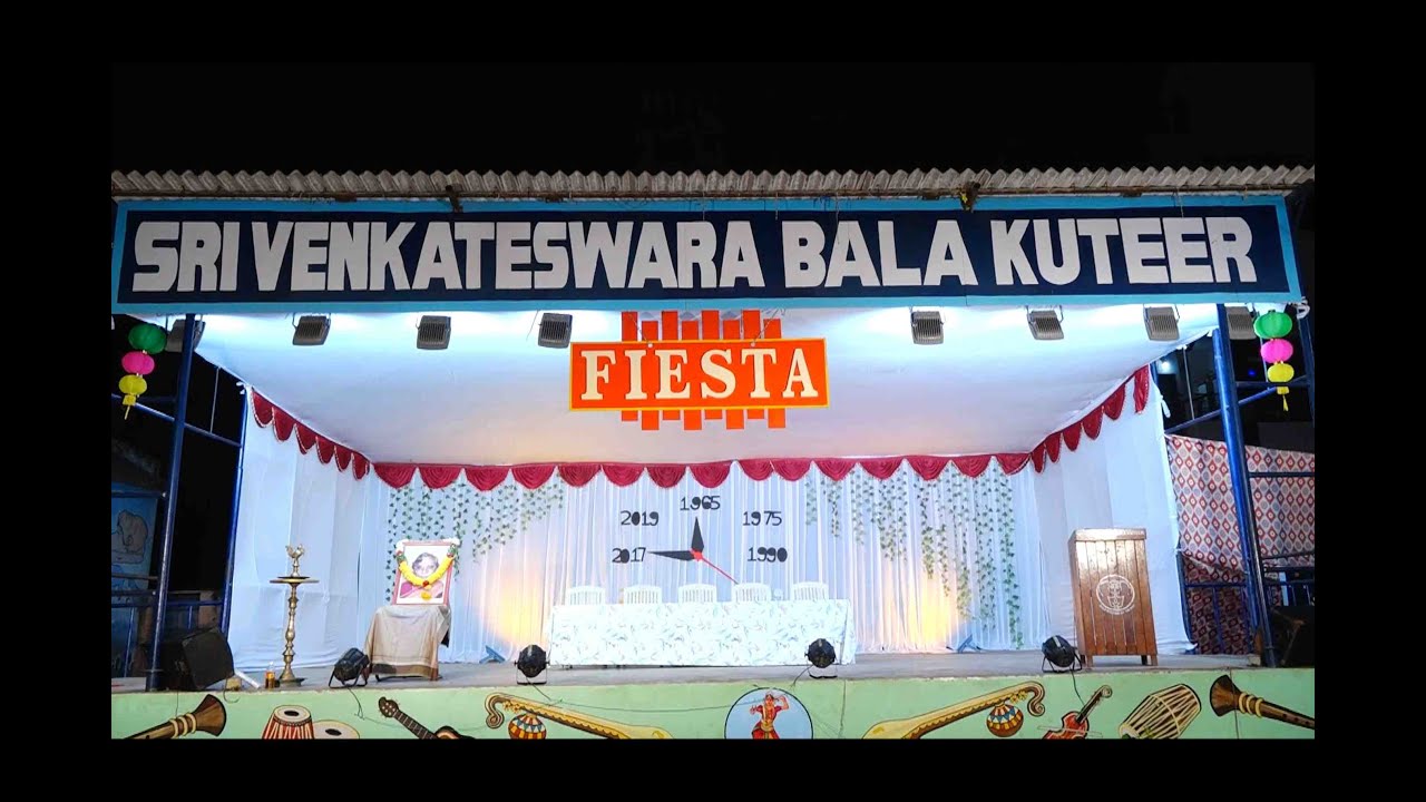 SRI VENKATESWARA BALA KUTEER 2019 || FIESTA 2K19