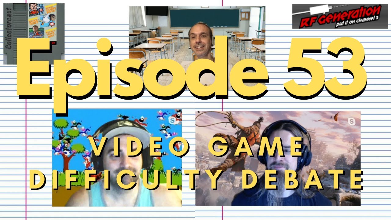 Collectorcast Episode 53: Video Game Difficulty Debate