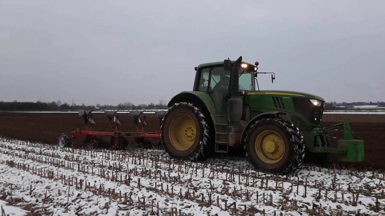 Mega orka * John Deere 6175M * John Deere 7200R *   &  Pottinger Servo Plowing