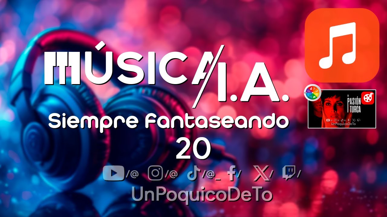 MÚSICA I.A. / SIEMPRE FANTASEANDO ~ (está en bucle) @UnPoquicoDeTo