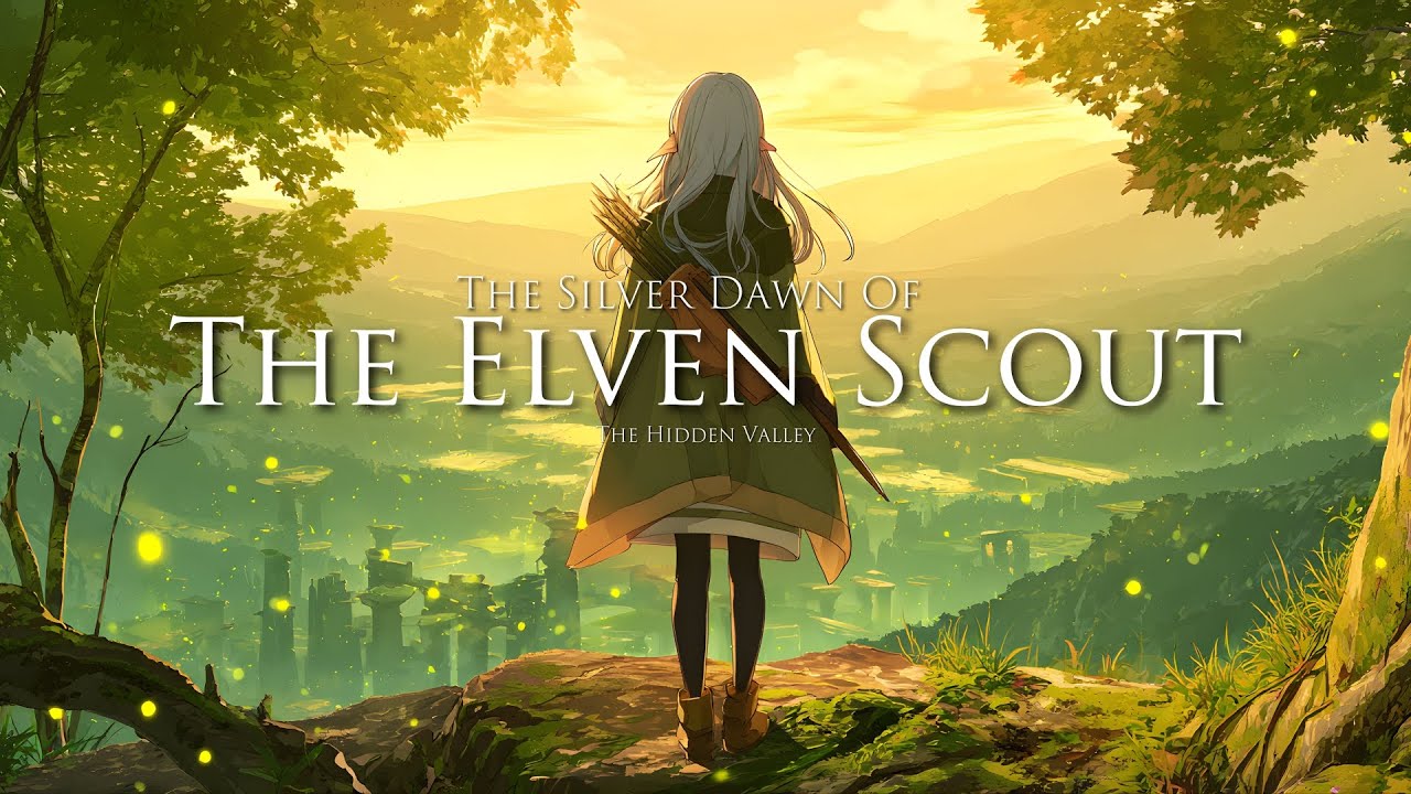 Peaceful Medieval Music for Relaxation & Focus | The Silver Dawn of the Elven Scout