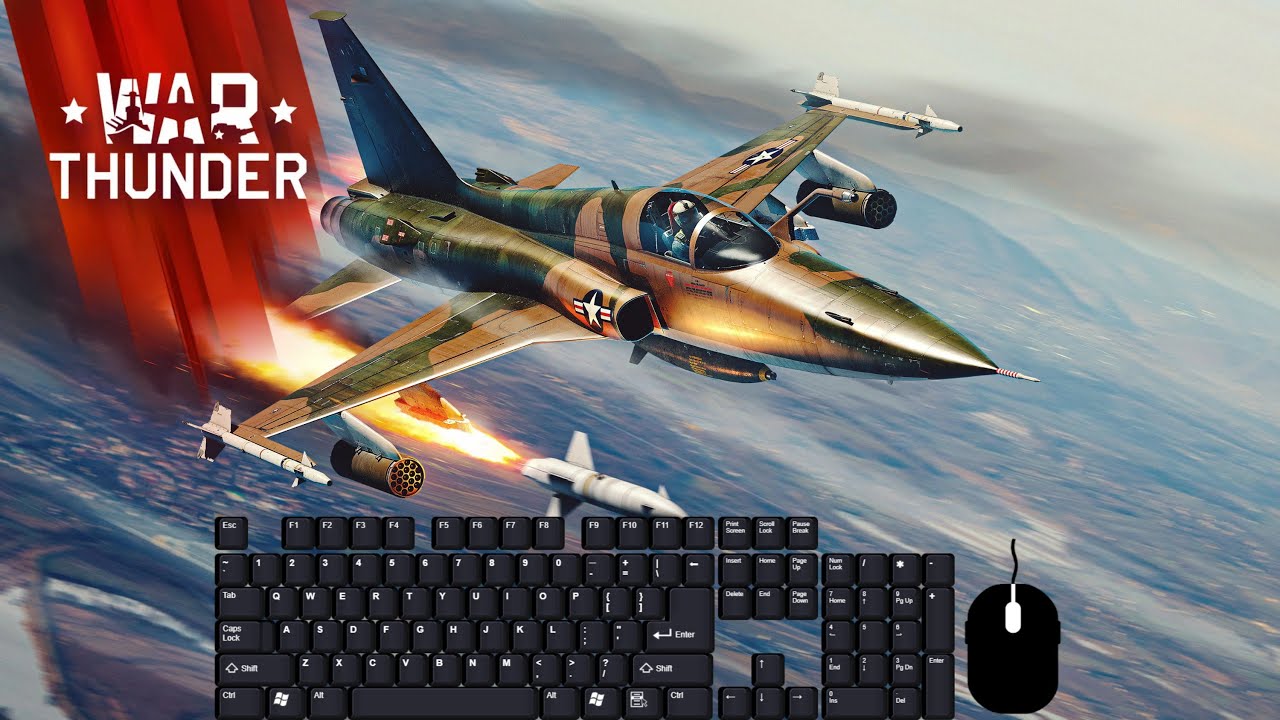 War Thunder - Configurações Ideais de Teclado e Mouse para F-5C