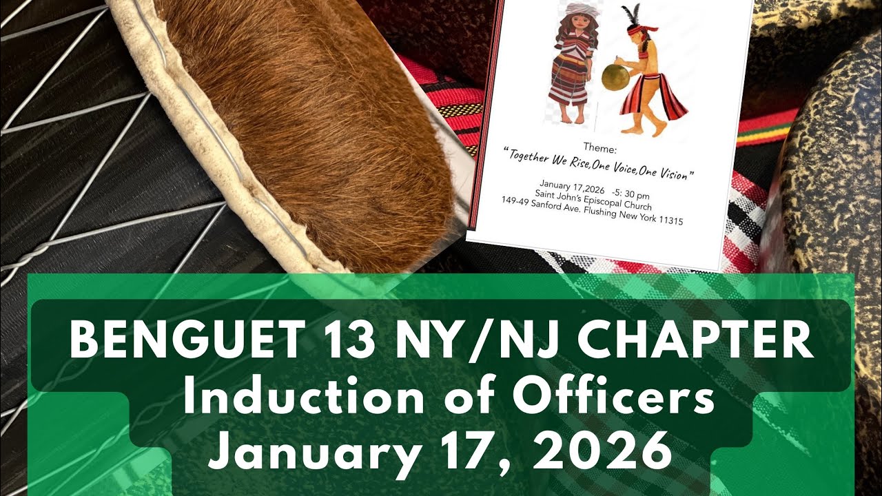 BAD-IW BY: FLORENCE MIGUEL BENGUET 13 NY/NJ CHAPTER INDUCTION OF OFFICERS 1/17/26 