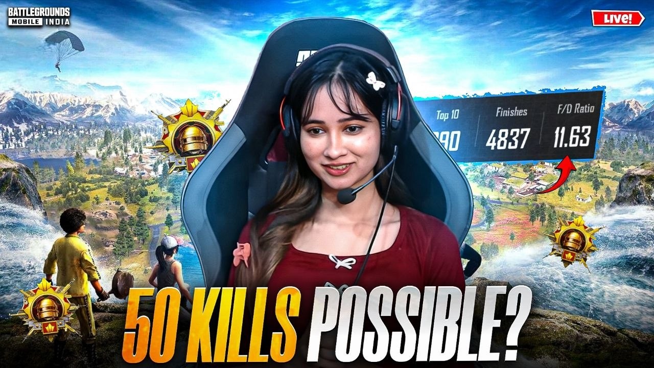 DEADLY CLUTCHES LIVE IN TOP 100🔥 KAUR OP OR WHAT??  BGMI LIVE | |#bgmilive #girlgamer #pubgmobile