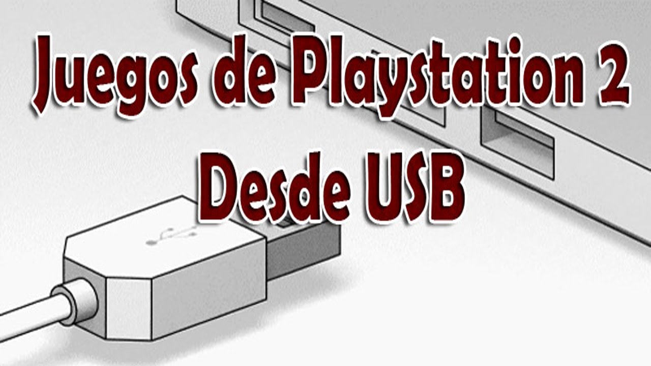 Como cargar juegos de ps2 desde usb o pendrive