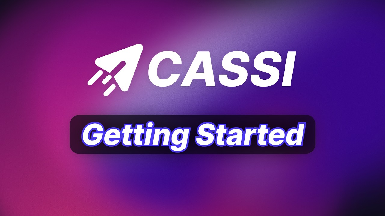 Welcome to CASSI: Getting Started with your Social Media Assistant