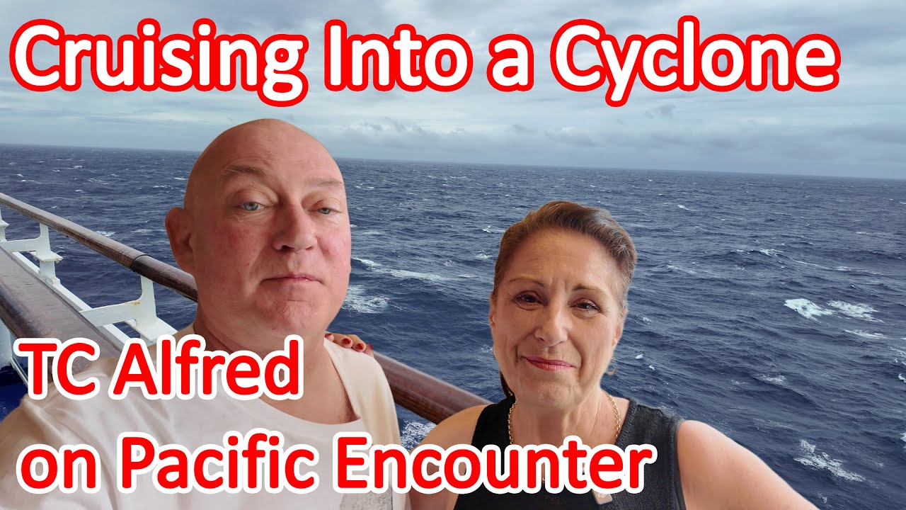 На пути к циклону — Pacific Encounter направляется домой, навстречу циклону «Альфред»