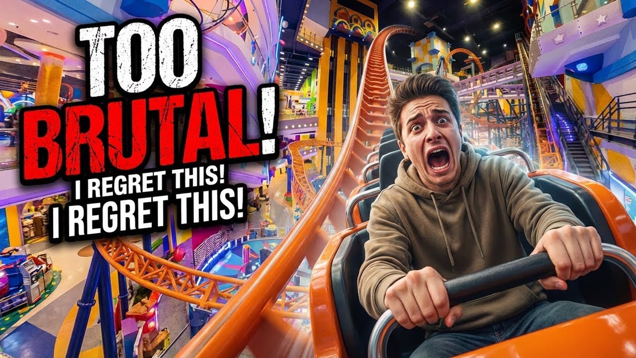 Can You Survive This Extreme Roller Coaster? 😱🎢
