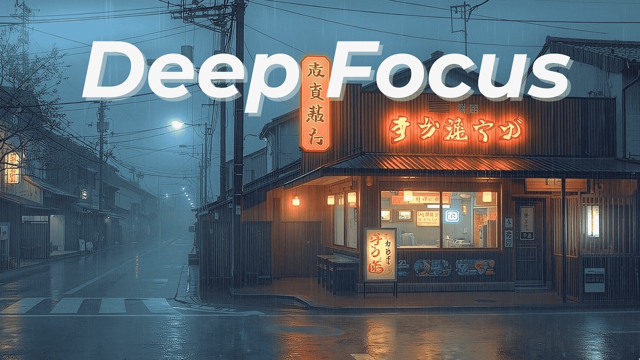 Pure Focus Lofi 🌙 Night Music for Concentration