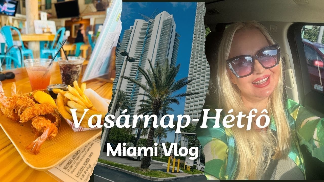 Sarasotán csavarogtunk, Yoga, Intézkedõs nap- Miami Vlog