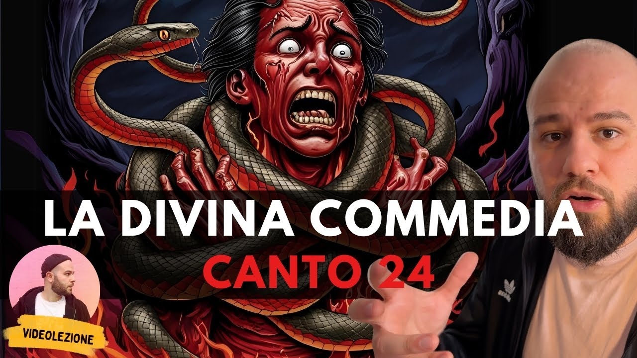Dante - DIVINA COMMEDIA - Canto 24 INFERNO (riassunto e spiegazione)