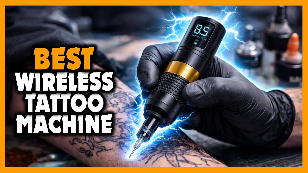 ✅Top 5 Best Wireless Tattoo Machine 2026 | The Best Tattoo Machines