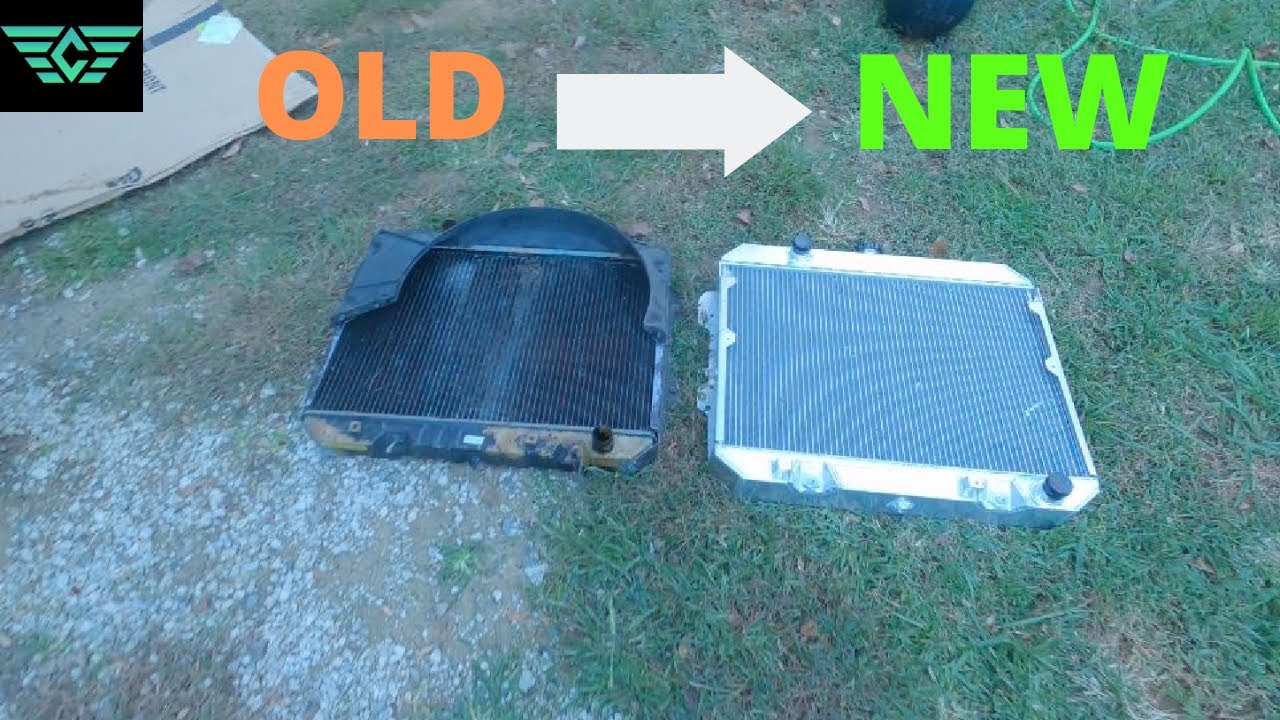 New Radiator on the Datsun 280zx