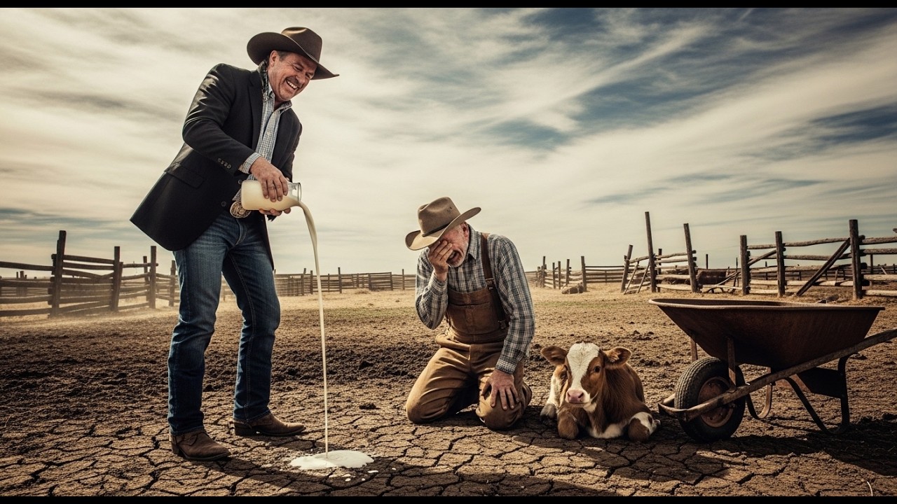 ¡Bebe lo que queda del suelo!”, se burló el patrón del mendigo… no sabía quién estaba ar