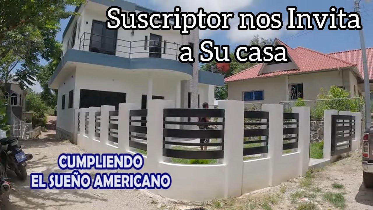 Suscriptor nos invita a su Casa Nueva en El Ocotal, Chalatenango,El SALVADOR.@willywalking