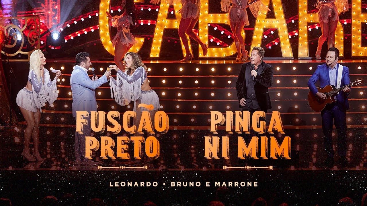 Cabar&eacute; - Fusc&atilde;o Preto/Pinga Ni Mim | @LeonardoCantor @brunoemarroneoficial #Cabar&eacute;Rouge