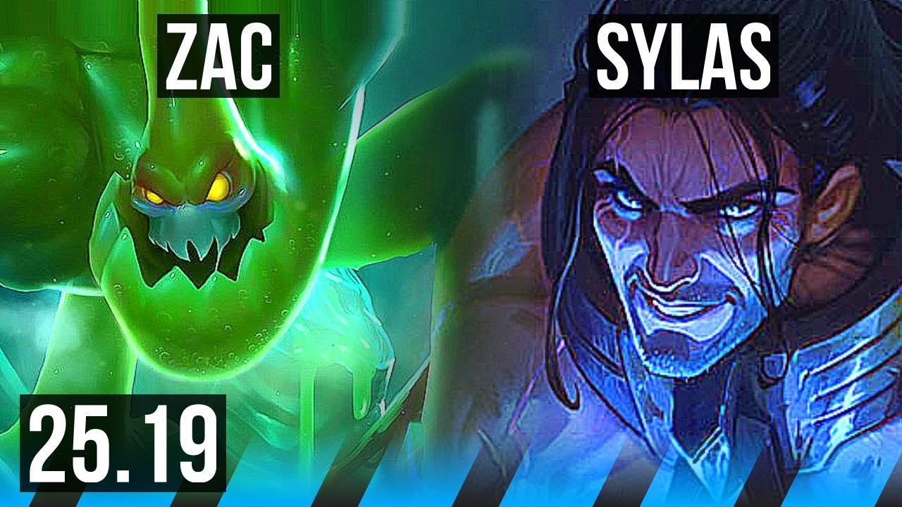 ZAC vs SYLAS (MID) | 6/2/4 | KR Master | 25.19