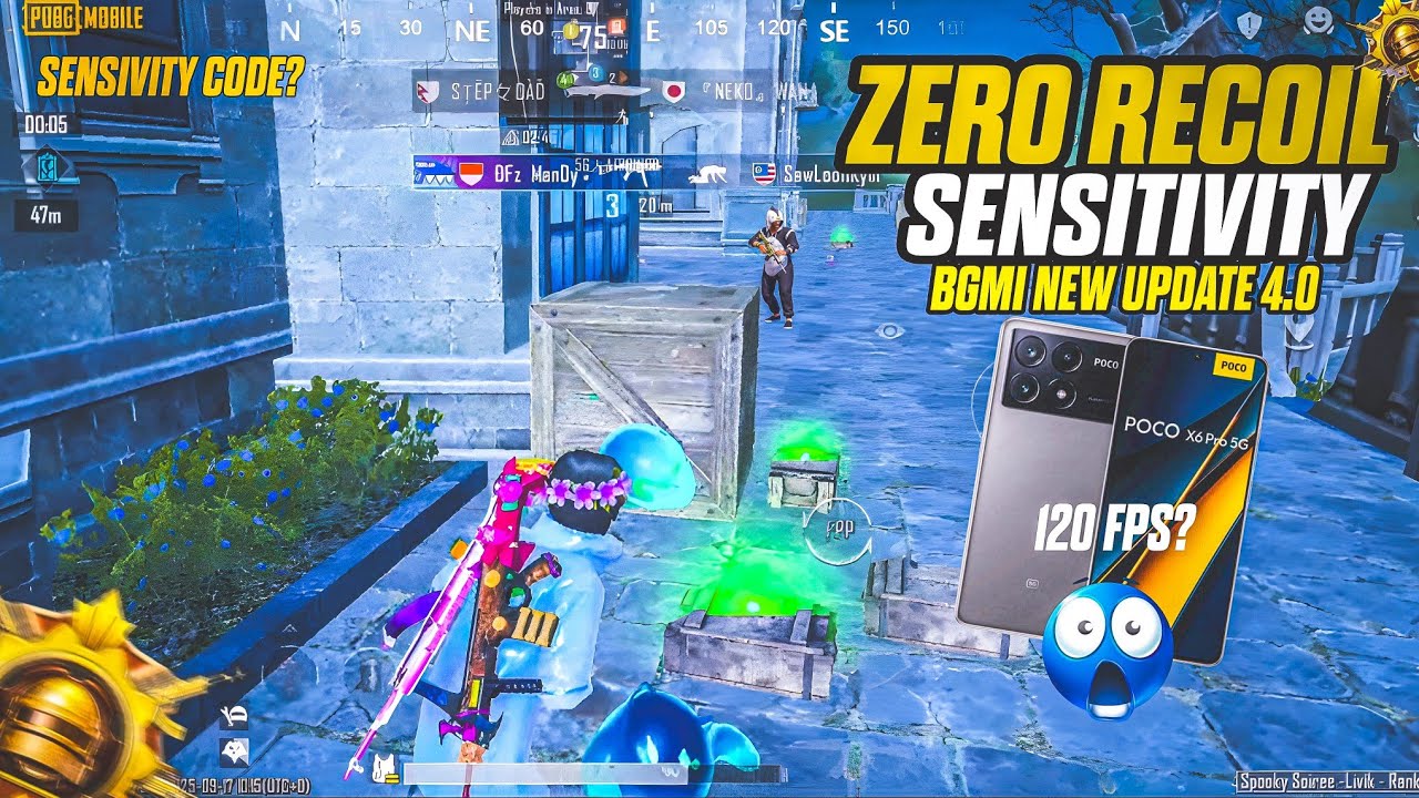 POCO X6 PRO🔥All New Basic + Advance SETTINGS🤯BEST PUBG/BGMI Sensitivity New UPDATE 4.O😍