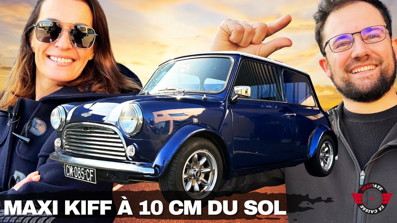 CETTE VRAIE MINI EST UN MAXI KARTING : 100% ADRÉNALINE ! ( 1 300 cm3  + SIÈGES  MASSANTS INTÉGRÉS )