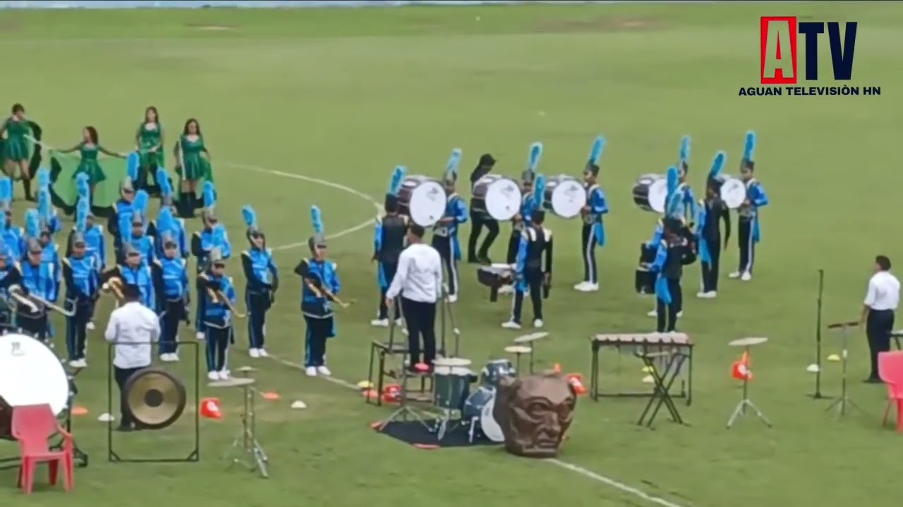 Presentación de la Banda Marcial del guillermo moore en el International Championship Bethel 2024.