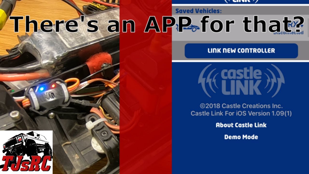 castle link app - Program a castle ESC with your Smartphone + My Crawler ESC settings