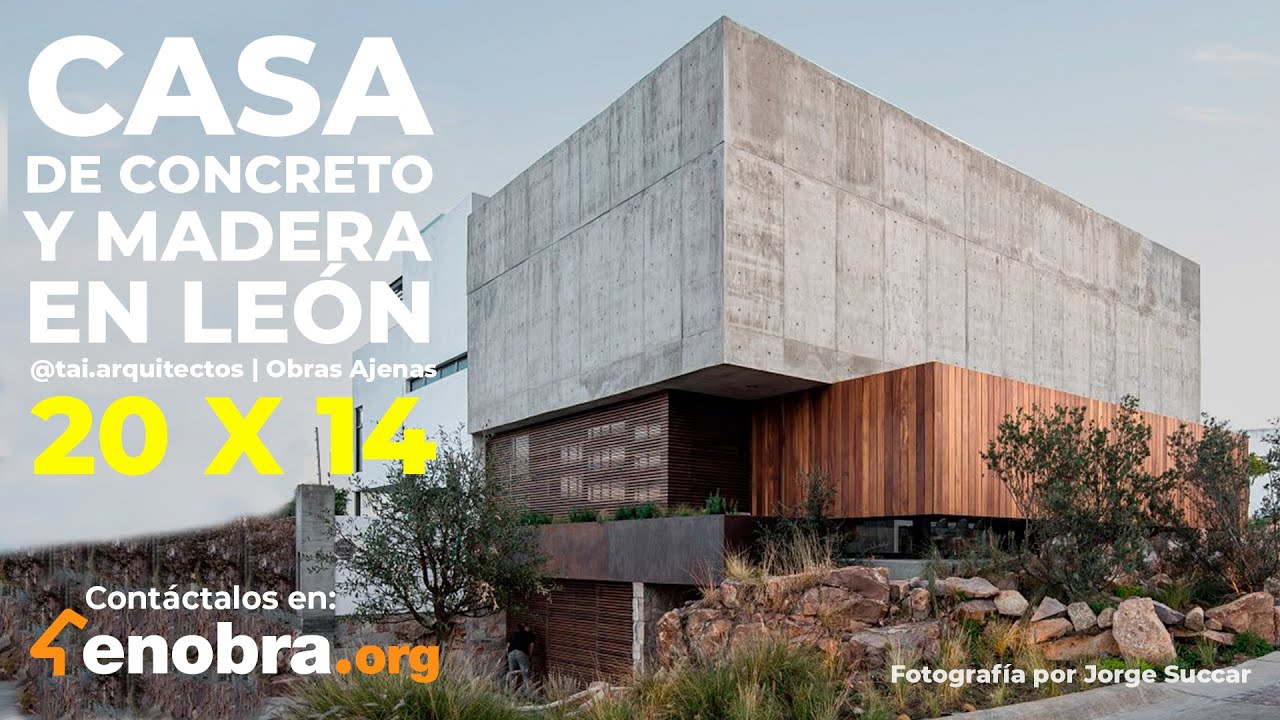 INCREÍBLE casa de CONCRETO sobre ROCAS para un ARTISTA Plástico | TAI Arquitectos | Obras Ajenas