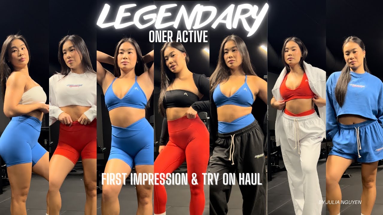 ONER ACTIVE LEGENDARY | First impression & try on haul with me 🖤