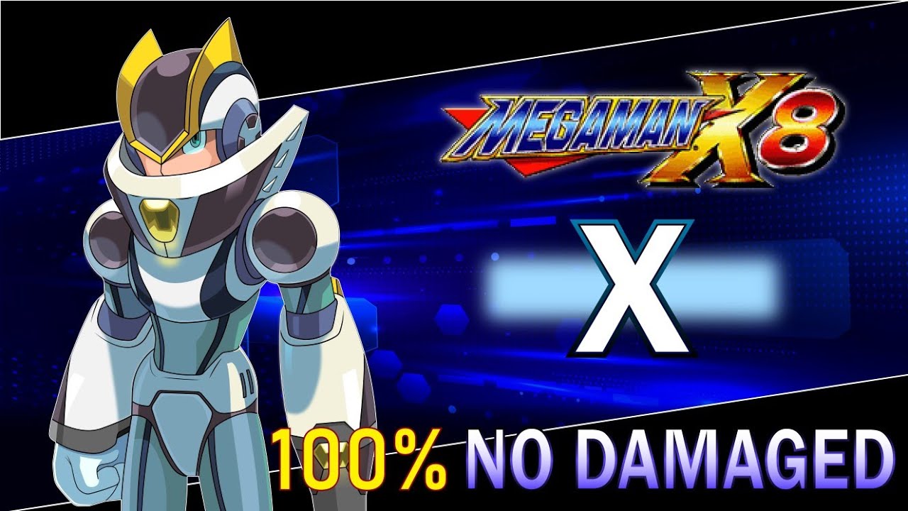 MEGA MAN X8 DEMAKE: X (100% CLEAR NO DAMAGED AND GATEWAY SKIP) FULL GAME